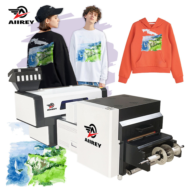 9 रंग A2 DTF प्रिंटर CMYK+LC+LM+नियॉन Y+नियॉन M+W डबल EPSON I3200 हेड